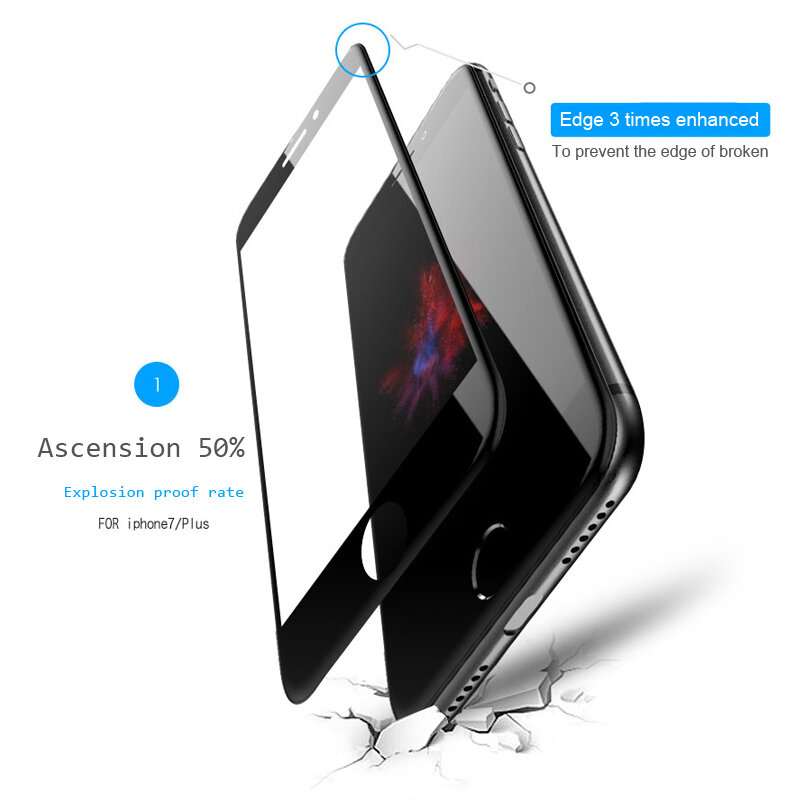 5D закаленное Стекло для айфон 6 стекло Экран крышка пленки протектора защитное стекло на айфон 7 6s 8 plus X XS 11 pro MAX XR