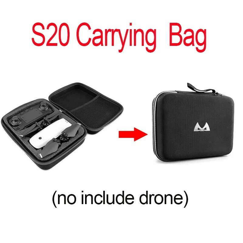SMRC – drone S20 sans GPS ni accessoires, batterie 3.7V 1800 V 7.4 mAh, longue durée d'action, pièces de moteur, hélice, cadre de protection