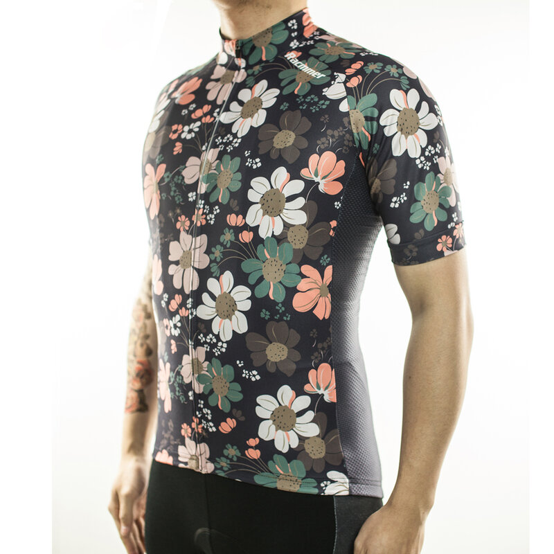 Racmmer 2022 respirável pro camisa de ciclismo verão mtb roupas curtas bicicleta ropa maillot kit # DX-02