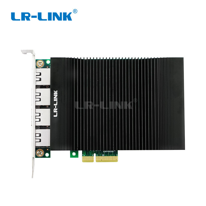 LR-LINK-tarjeta de red PCI-E, adaptador de red Intel I350 Nic, 2005PT, Gigabit, Ethernet, cuatro puertos, aplicación industrial