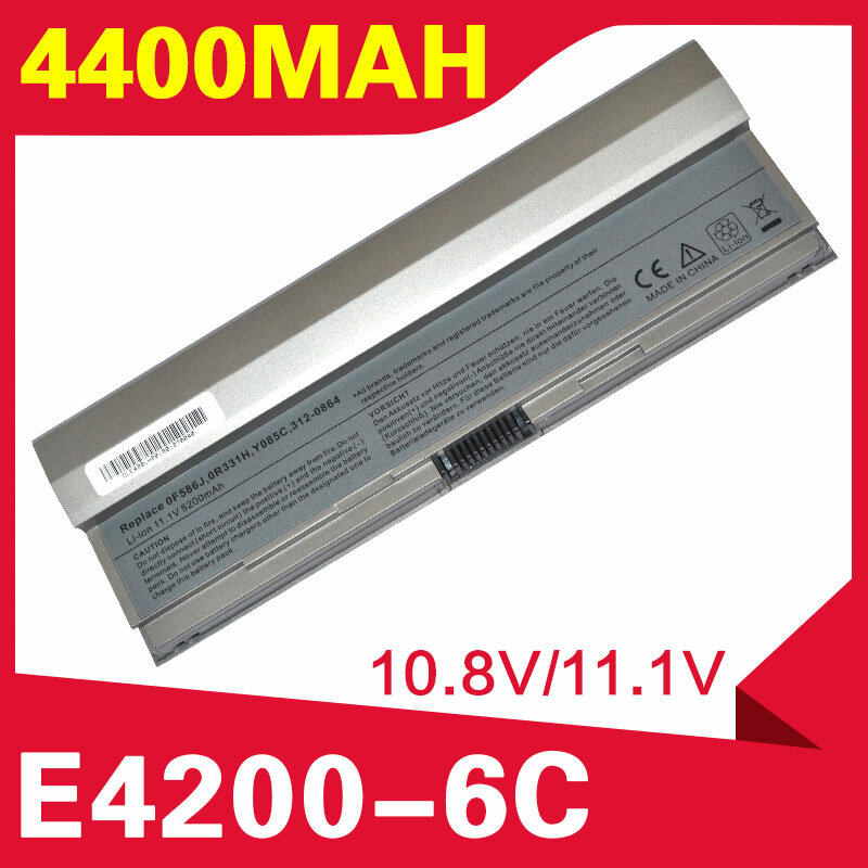 ApexWay-batería para dell Latitude E4200, 00009, 312-0864, 451-10644, F586J, R331H, R640C, R841C, W343C, W346C, X784C, Y082C, Y084C