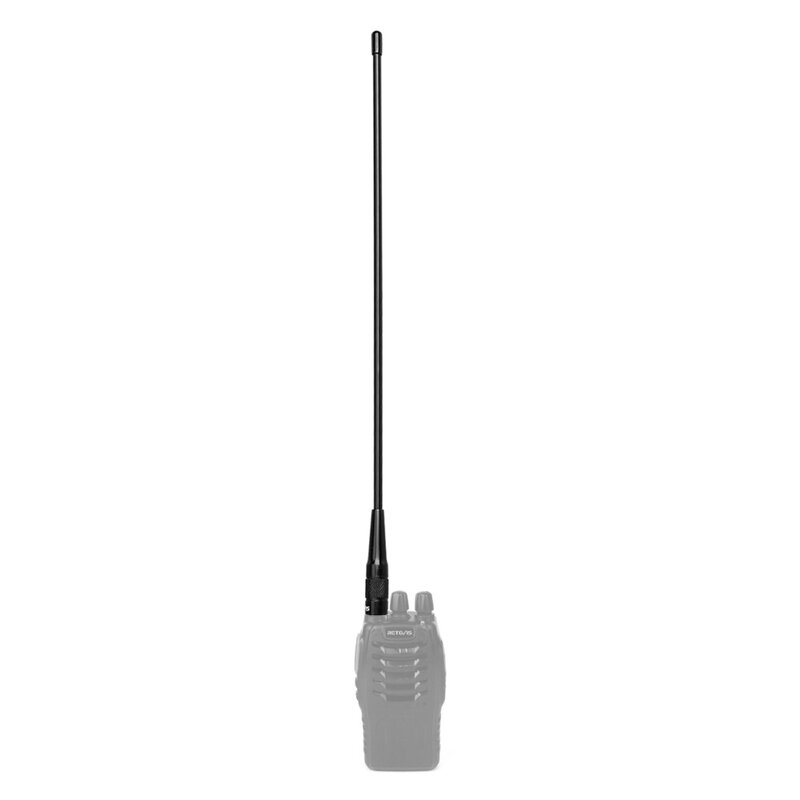 Alto ganho retevis RHD-771 SMA-F antena walkie talkie vhf uhf banda dupla para kenwood para baofeng UV-5R UV-82 bf888s rádio em dois sentidos