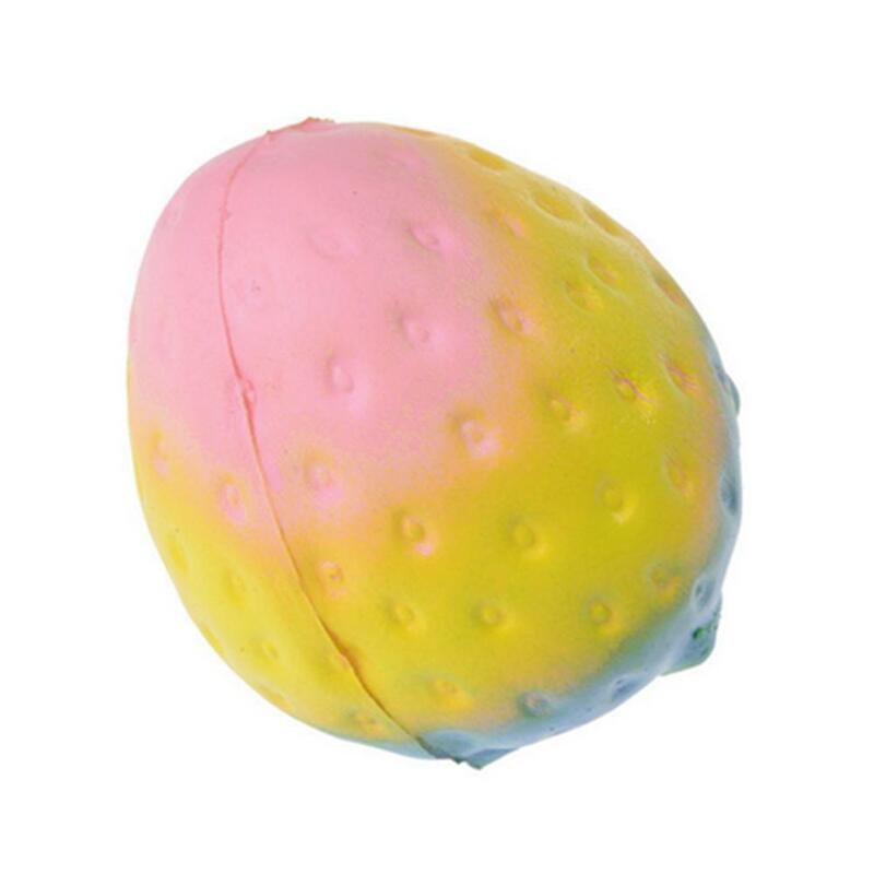 11 cm Nette Weiche Squishy Squishies Regenbogen Erdbeere Spielzeug Langsam Rising für Kinder Erwachsene Lindert Stress Angst Probe Modell