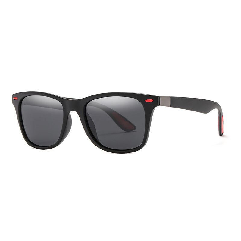 2019 nowe okulary mężczyźni spolaryzowane okulary przeciwsłoneczne kobiety jazdy lustra powłoka punktów czarna ramka okulary mężczyzna Oculos De sol UV400