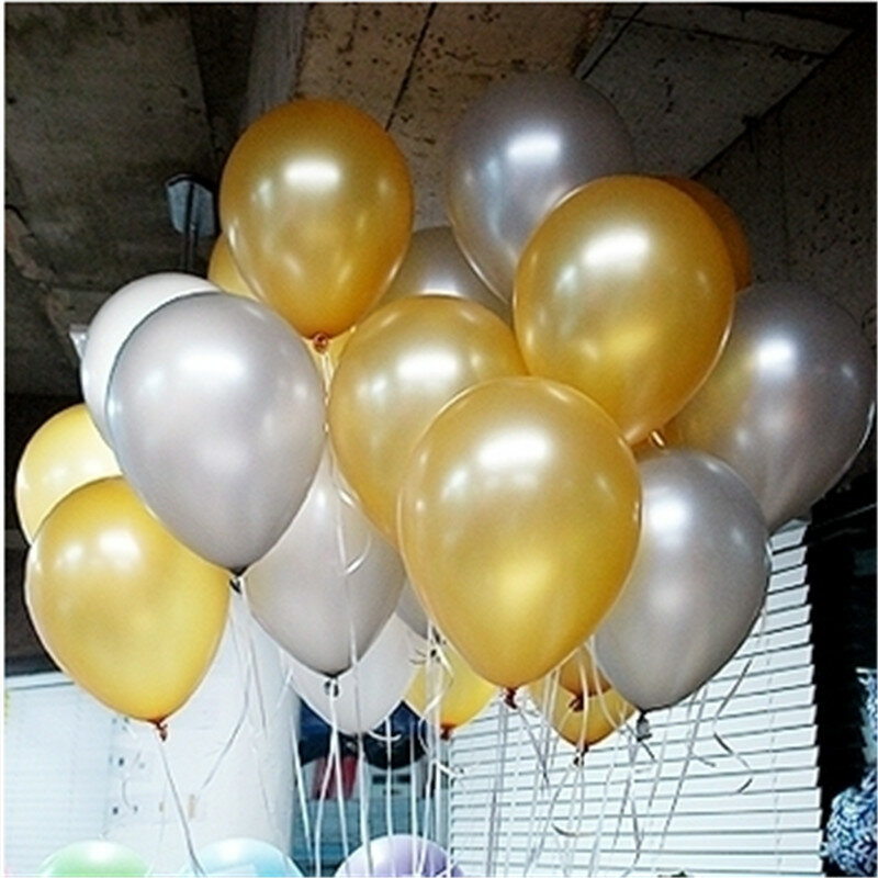 Globos de helio para decoración de fiestas, 10 pulgadas, 2,2g, para cumpleaños, bodas, Día de San Valentín, 10 unidades