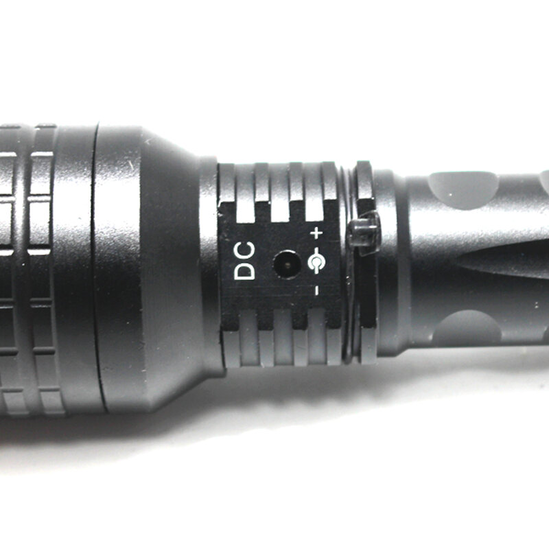 2018 Mới Xanh Đỏ Đèn Pin Laser Pointer Sáng Chiến Thuật Săn Bắn Có Thể Điều Chỉnh Đèn LED Đa Chức Năng Lazer 18650 Đèn Pin