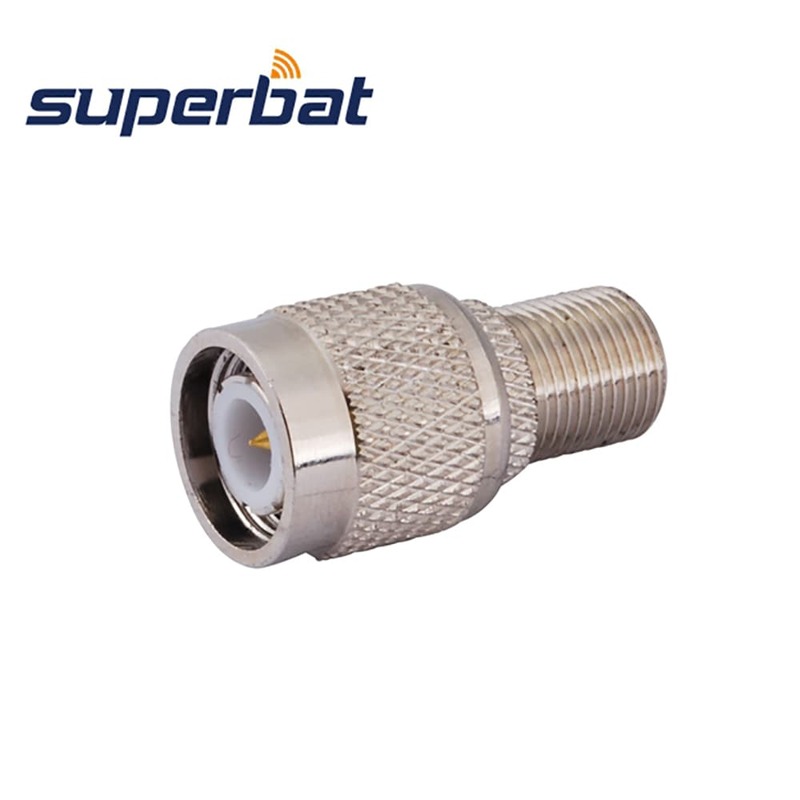 Superbat – adaptateur TNC TNC-F mâle vers F femelle, 5 pièces, connecteur Coaxial RF droit