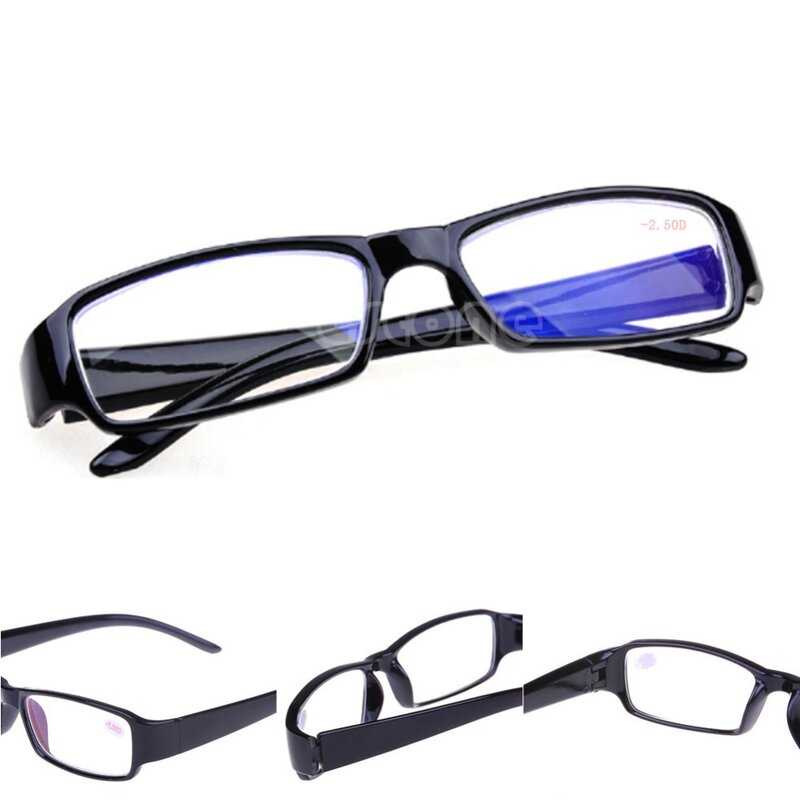 近視メガネ用のトレンディなブラックフレーム,メガネ用メガネ-1 -1.5 -2 -2.5 -3 -3.5 -4 -4.5 -5.5 -6