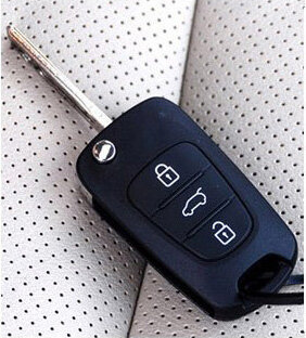 3 Buttons Silicone Car Flip Remote Key Cover Case Fob Shell Holder Fit for Hyundai i20 i30 IX35 KIA Soul Optima K5  protecti