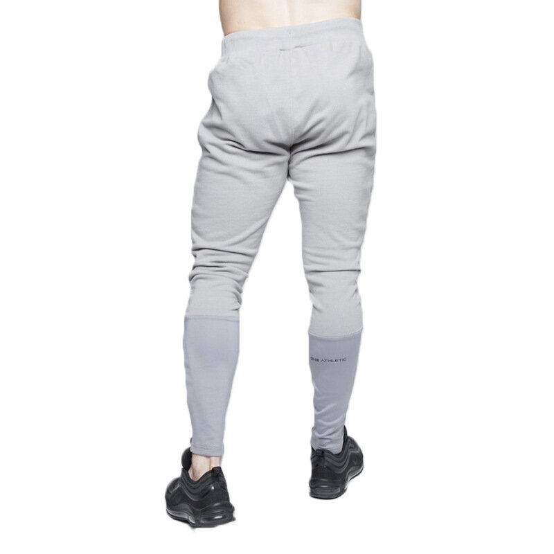 2021 New casual men's pants cotton autumn men's jogging sports pants trousers GYMS Fitness jogger stretch pants men