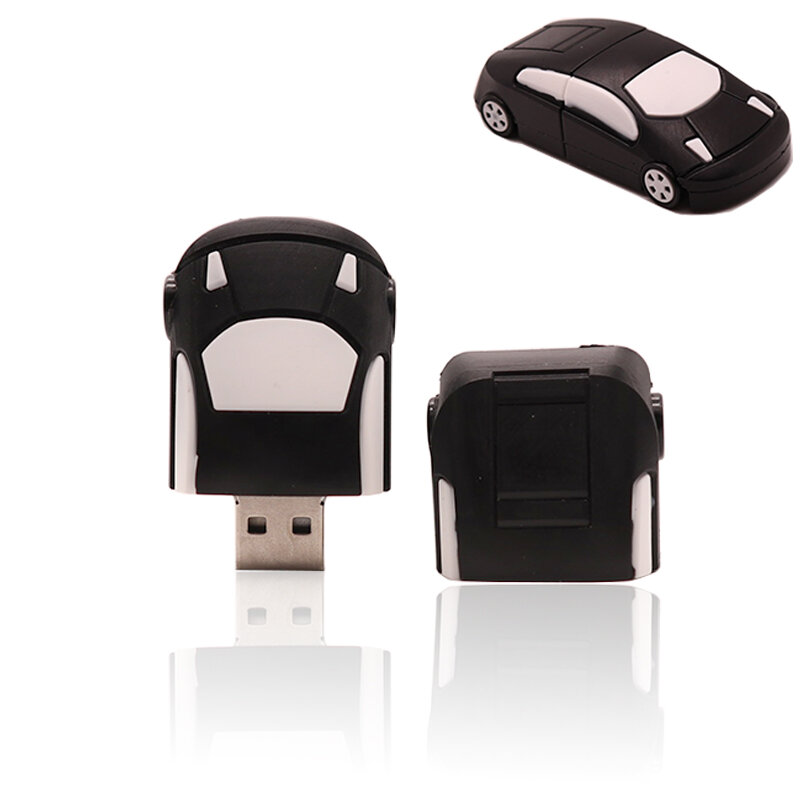 Pendrive de dibujos animados para coche, unidad flash usb de 64gb de capacidad real, 4gb, 8gb, 16gb, 32gb, 128gb, regalo creativo