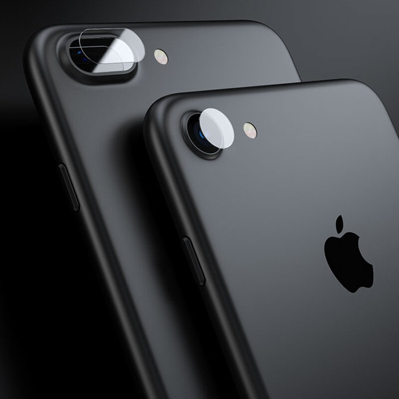 Kamera Len Pelindung Layar Film Pelindung 8 PLUS 7 Plus XR untuk iPhone X 8 7 Plus X Max Pelindung bersih Mobile Phone Cover Kaca