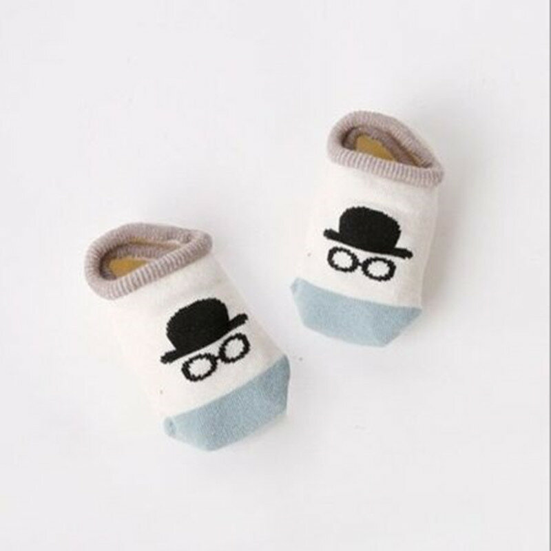 New Hot sale Cotton Cute Boys Girls Baby Socks Fashion Cartoon Soft Floor Baby Sock
