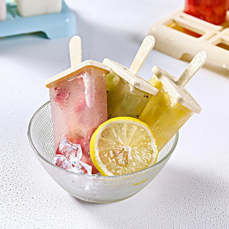 ฤดูร้อนไอศกรีมโฮมเมด Ice-Lolly แม่พิมพ์ Popsicle แม่พิมพ์ถาดครัว DIY อุปกรณ์เสริม