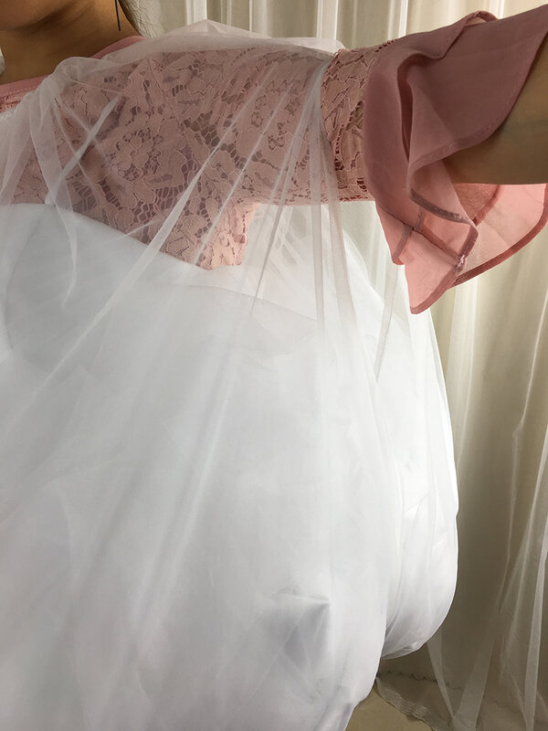 Falda antideslizante para mujer, de tul enagua, accesorios para fiesta de boda