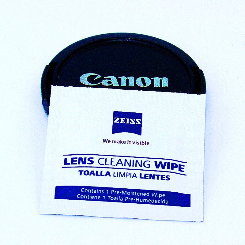 Zeiss-toallitas de limpieza prehumedecidas para lentes de gafas, lentes de cámara, teléfono móvil, portátil, ropa, paquete de 100CT