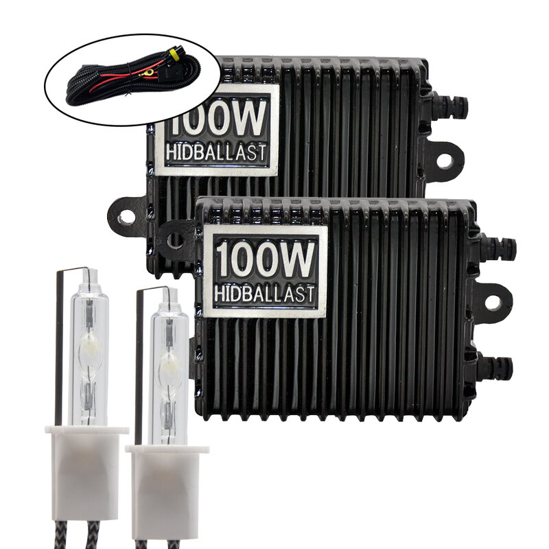 TPTOB 100 W Ballast kit HID-Xenon-glühbirne 12 V H1 H3 H7 H11 9005 9006 4300 k 5000 k 6000 k 8000 k Auto Xeno Scheinwerfer Lampe