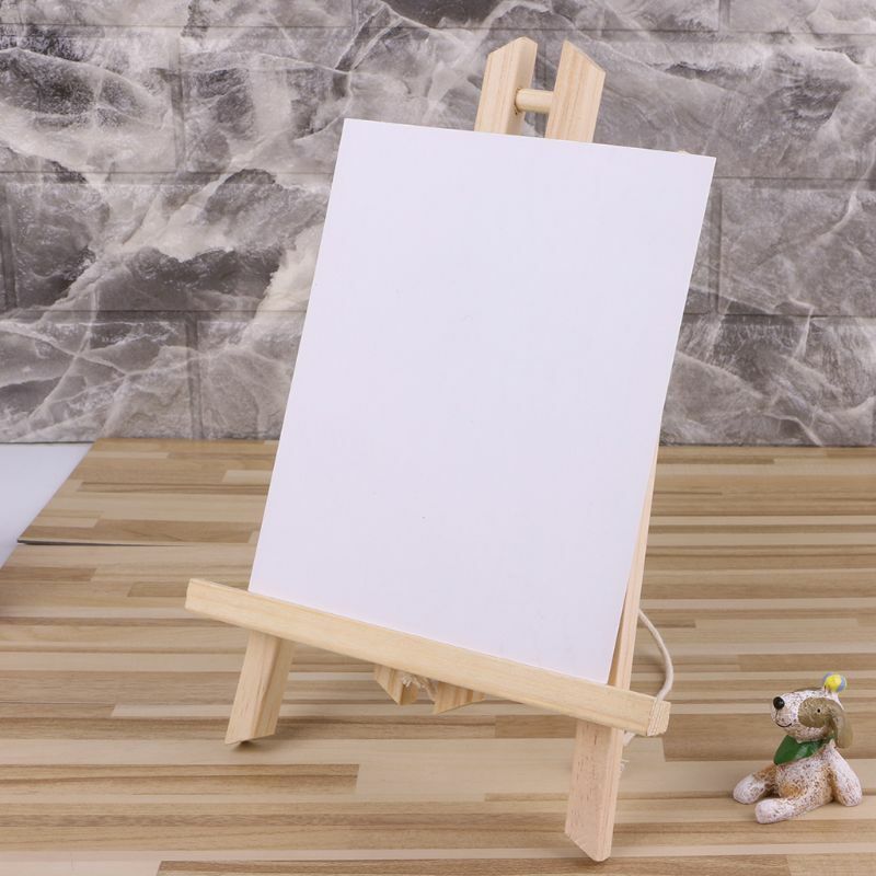 Qualité supérieure 30cm bois chevalet publicité exposition présentoir support étagère Studio peinture support