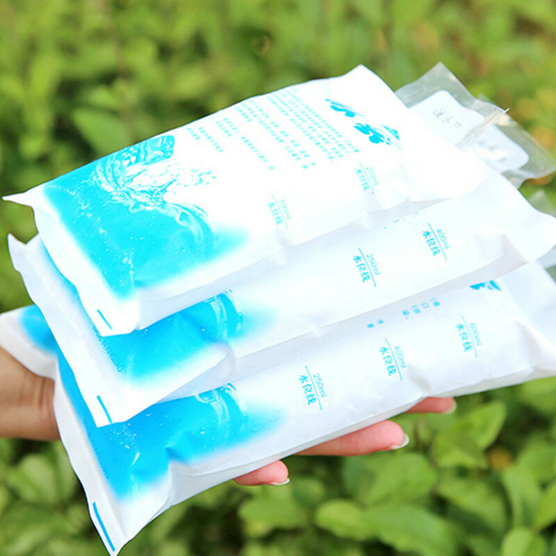 10 cái/bộ giá rẻ Cách Nhiệt trong-tùy chỉnh tái sử dụng khô lạnh ice pack gel túi lạnh cho bữa trưa hộp thực phẩm lon rượu vang y tế