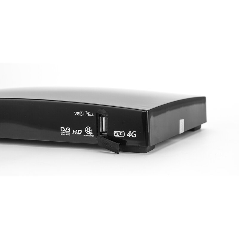VONTAR-Receptor Satélite Digital Openbox V8S Plus, decodificador Full HD 1080P, DVB-S2, compatible con RT5370, USB, Wifi, Youtube, DVB S2
