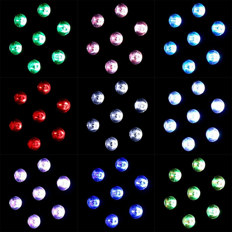2PCS 10W LEDS RGBW Stage Light DMX512 Lighting Uplighting DJ Wash Color