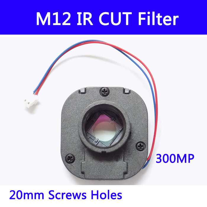 10 stks/M12 IR Cut filter IR-CUT dubbele filter switcher voor cctv IP AHD camera 3MP dag/nacht 20mm lens houder 7213