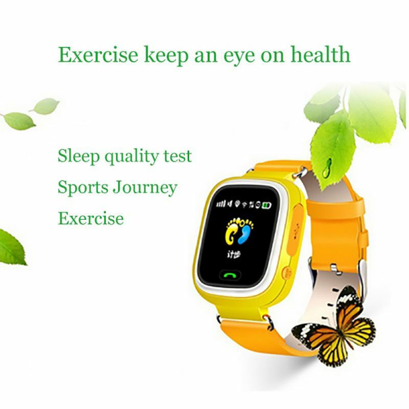 GPS Positioning Smart Watch 1.22 Inch Touch Screen Phone Alarm SMS Smart Children's Watch