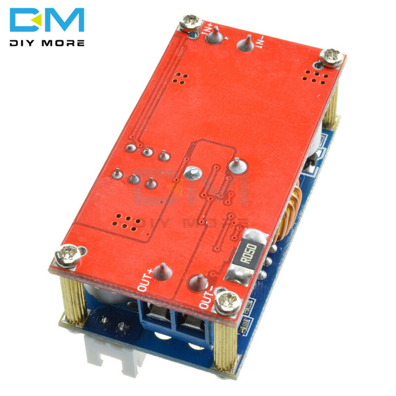 Módulo de carga receptor de reductor CC CV ajustable Max 5A, voltímetro Digital, amperímetro, pantalla LED, controlador para Arduino no aislado