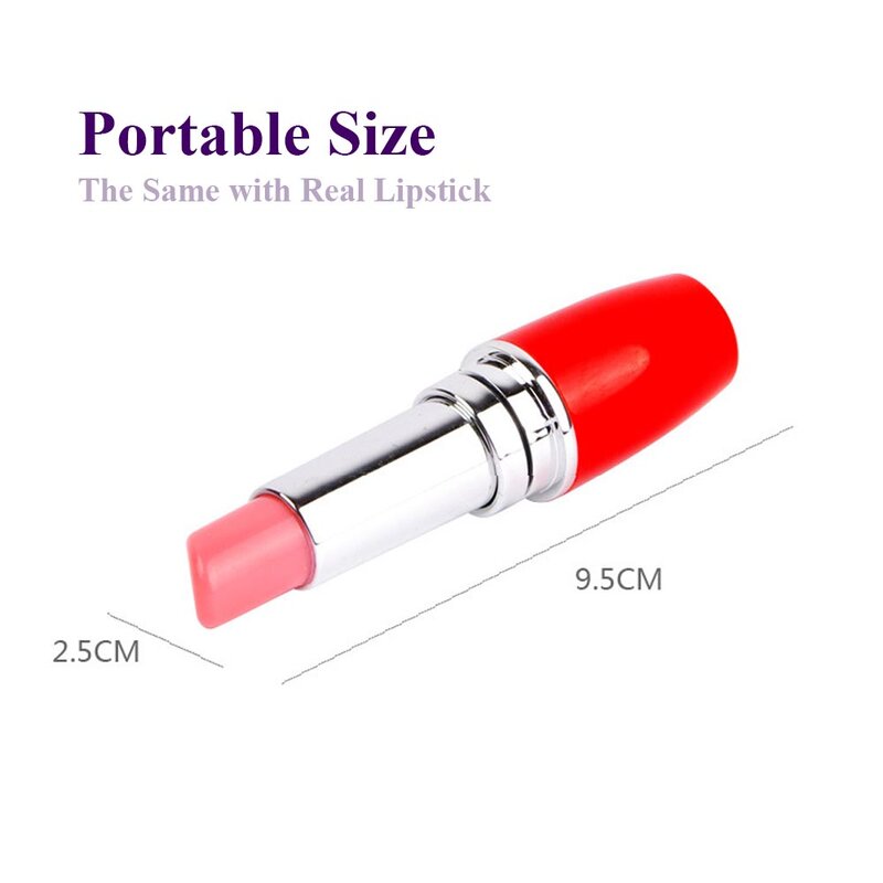 EXVOID-vibrador de lápiz labial portátil para mujer, Juguetes sexuales, estimulador de clítoris y orgasmo, punto G, producto impermeable para adultos