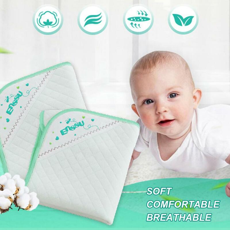 Vier Lagen Katoen Draagbare Waterdichte Pasgeboren Kind Beddengoed Veranderende Nappy Cover Pad Voor Baby
