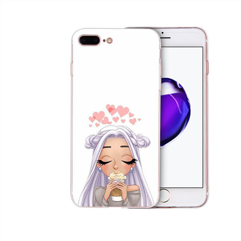 AG Ariana Grande GOD IS A WOMAN Cartoon Case soft phone Case For Apple iPhone 6 7 6S 8 Plus 5 5S SE XS MAX XR X cute Cover shell