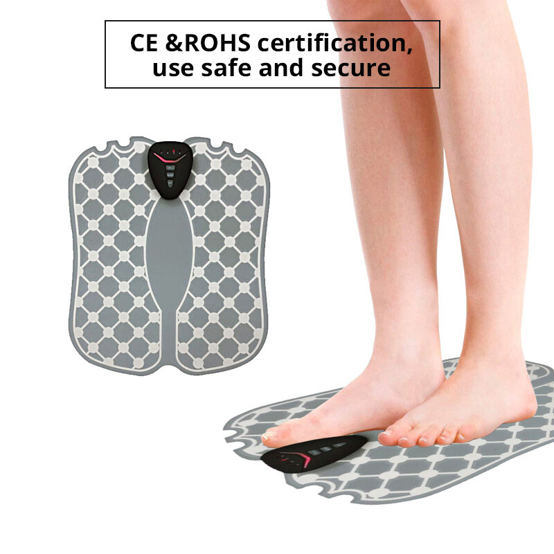 EMS مدلك كهربائي للقدم ABS العلاج الطبيعي تنشيط باديكير عشرات القدم هزاز قدم محفز العضلات للجنسين