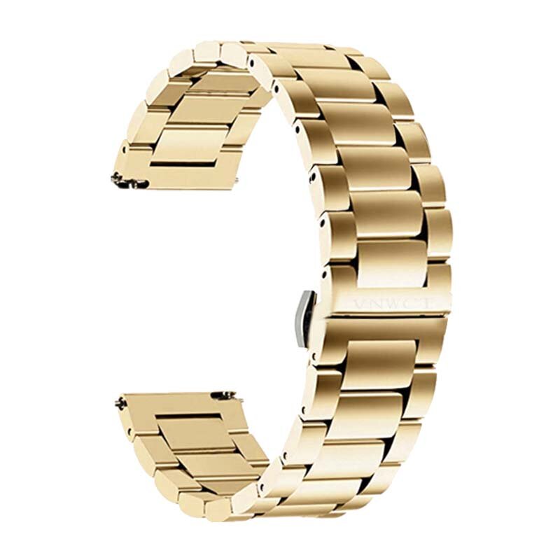 Bandas de reloj de acero inoxidable sólido para Dior Samsung S3, 16mm, 18mm, 20mm, 22mm, banda de Metal de 46mm, 42mm, correa de relojes de pulsera