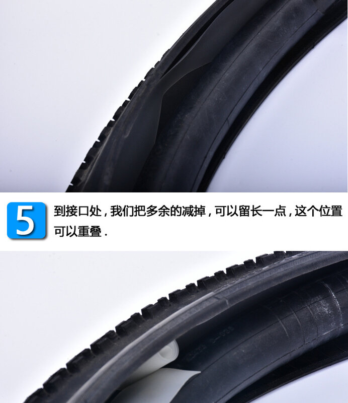Almohadilla antiperforación para ruedas de bicicleta, antideslizante para los neumáticos de montaña, 3 tamaños de protección, 2 uds.