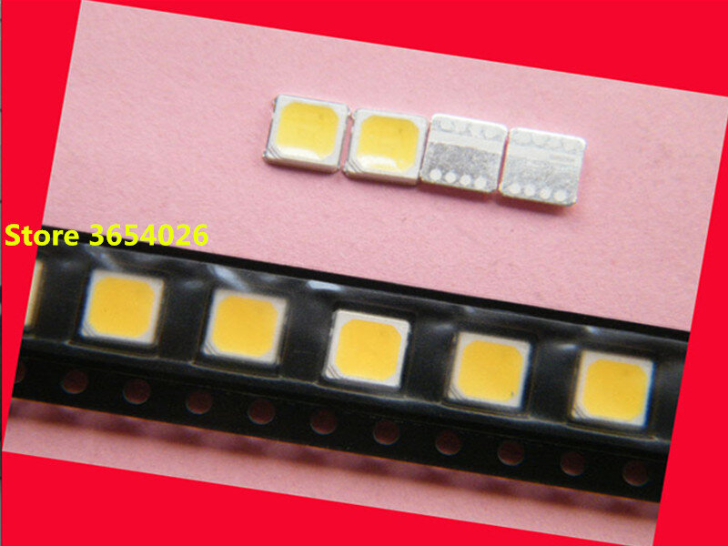 Diodo emisor de luz blanca, 100 unid/lote para LED SMD ultra brillantes LG 5152, 3V