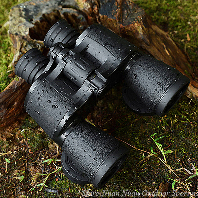 双眼鏡baigish 20 × 50 hd強力な軍事ロシア双眼鏡高倍ズーム望遠鏡lllナイトビジョン狩猟キャンプ