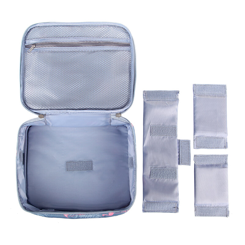 Simplicity Multi-Purpose Cosmetic Bag Travel Makeup Organize Handbag Toiletries Storage Pouch Weekend Toiletry Arrange Pack Item