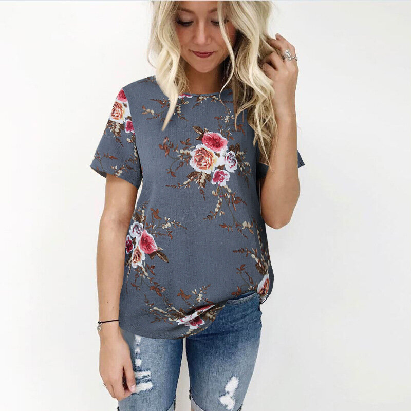 2019 nowe modne ubrania odzież damska szyfonowa koszula dla letni dzień
