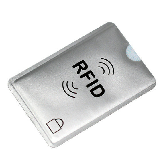 HJKL Anti Rfid การปิดกั้นกระเป๋าสตางค์ Reader ล็อค Bank ผู้ถือบัตร Id Bank Card Case ป้องกันโลหะ Carder rfid กระเป๋าสตางค์