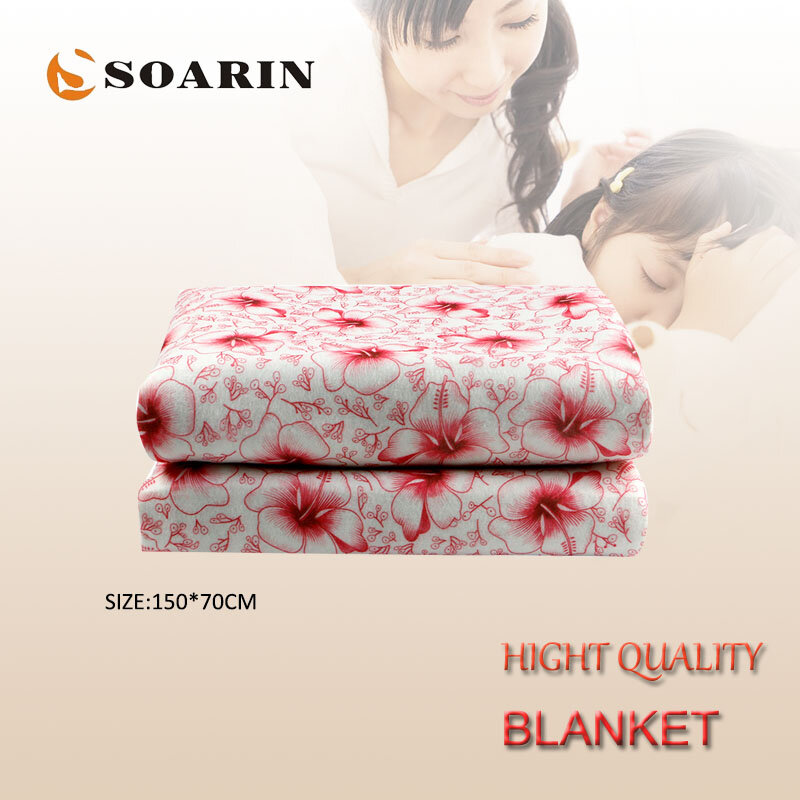 SOARIN Electric Blanket  Electric Heating Blanket 220v Heated Blanket Plush Couverture Chauffante Electrique Mattress