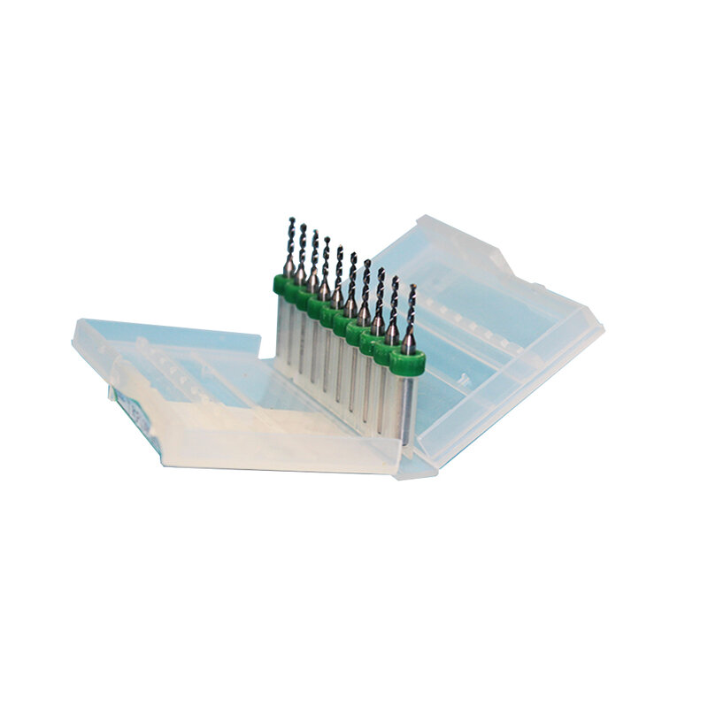 Broca PCB de tungsteno para CNC micro mini, 2,05mm a 3,0mm, 10 unids/set/Set
