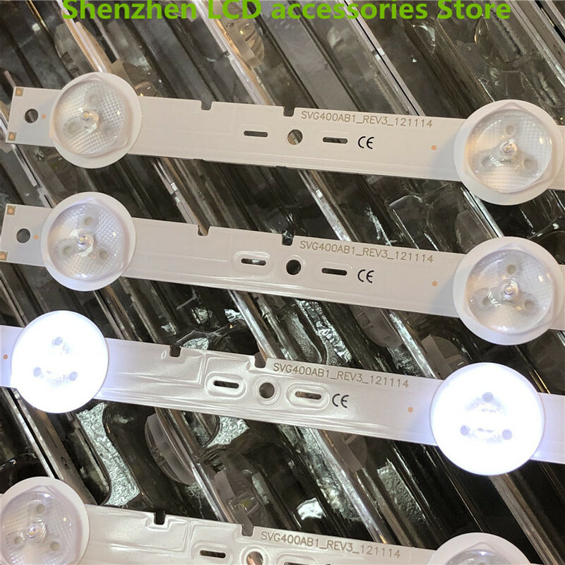 Tira de luces LED de 40 pulgadas, accesorio para SONY, SVG400A81 _ rev3 _ 121114 SVG400A81 KLV-40R476, KLV-40R479A, 100% nuevo 3V 5LED 395mm