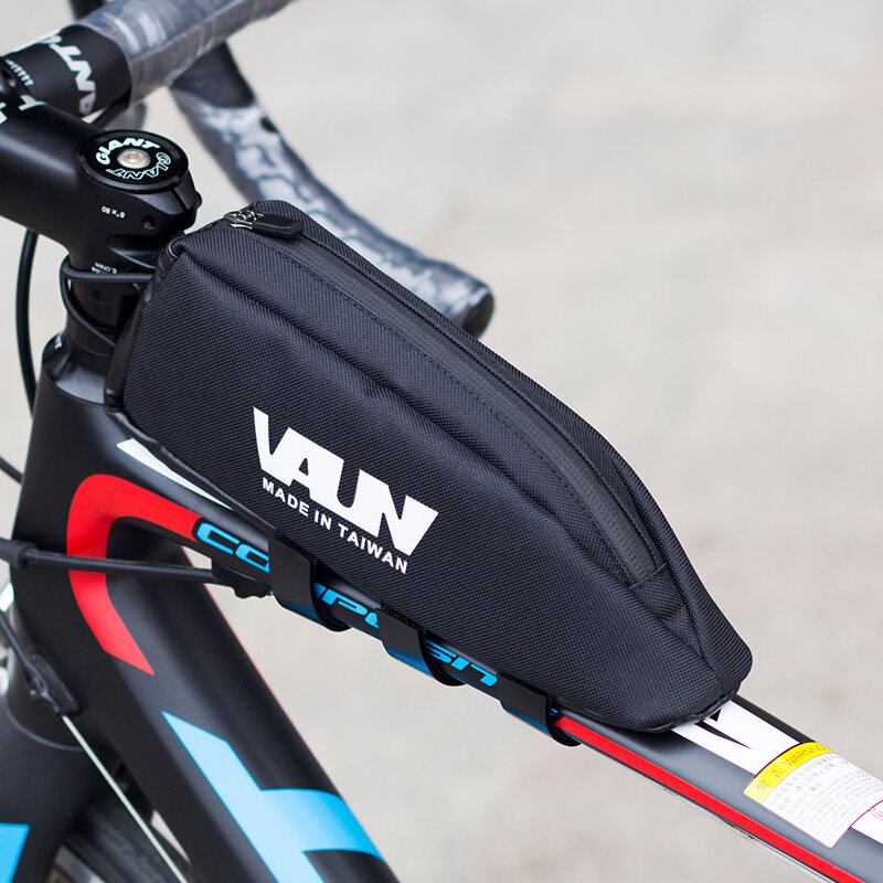 VAUN ด้านหน้ากระเป๋าจักรยาน VAB5 Triathlon Aero จักรยานกระเป๋าด้านหน้าหัวด้านบนหลอดจักรยานกันน้ำอุปกรณ์...