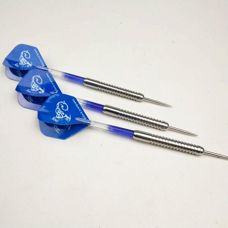 Professional electronic hard tip darts with different styles of darts flight blue PC darts axis