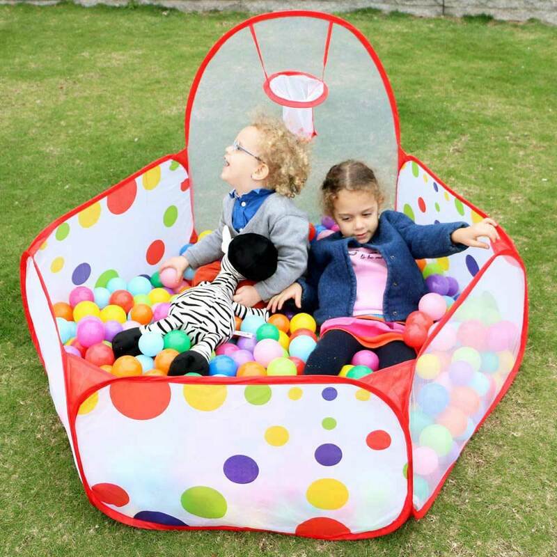 100 Pcs/Lot Eco-Friendly Colorful Balls Soft Plastic Ball Swim Pit Toys For Children Outdoor Balls Water Pool Ocean Wave Ball