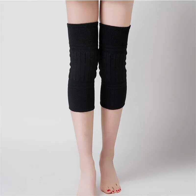 Kasmir Wol Bantalan Lutut Lengan Musim Dingin Tetap Hangat untuk Kaki Tebal Panjang Lutut Lengan untuk Pria dan Wanita Pria Musim Gugur kaus Kaki Gratis Pengiriman