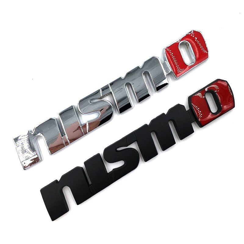 Metal nismo carro auto adesivos grade dianteira emblema emblema estilo do carro para nissan tiida teana skyline juke x-trail almera qashqai