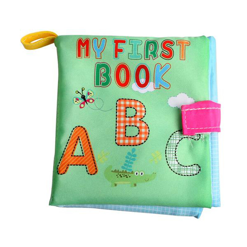 4 Style Educational Baby Toys Rattles Soft Cloth Books Toys For Newborns Rustle Sound Stroller Crib Bed Baby Toy 0-36 Months 
