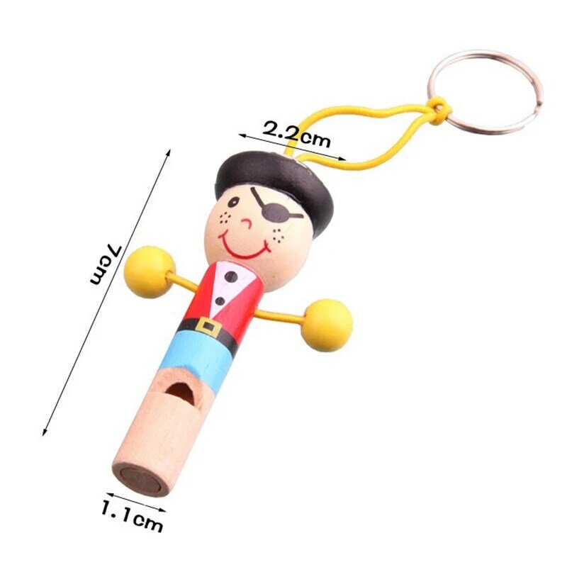 1Pc Infant Whistling Toy Pirate Whistle Sound Coloured Drawing Whistle Bathtime Musical Toy Learning & Educational Toys Musical