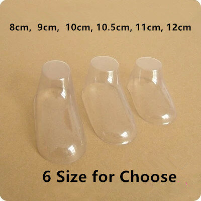 赤ちゃん用の透明なプラスチック製の靴下,赤ちゃんの目のブーツ,ブーツの表示,透明なPVC,10ペア